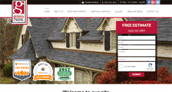 Desktop Screenshot of genesisroofingiowa.com